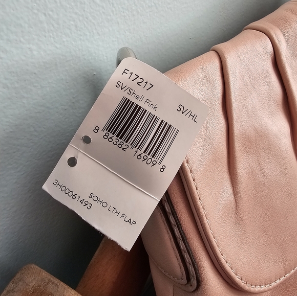 NWT Coach Soho Leather Flap Shoulder Bag - Picture 7 of 8